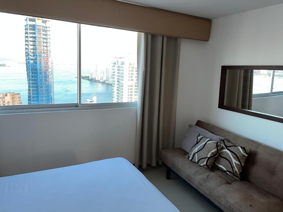 Apartamento Luxurious 3-bedroom Penthouse With Ocean Views In Cartagena